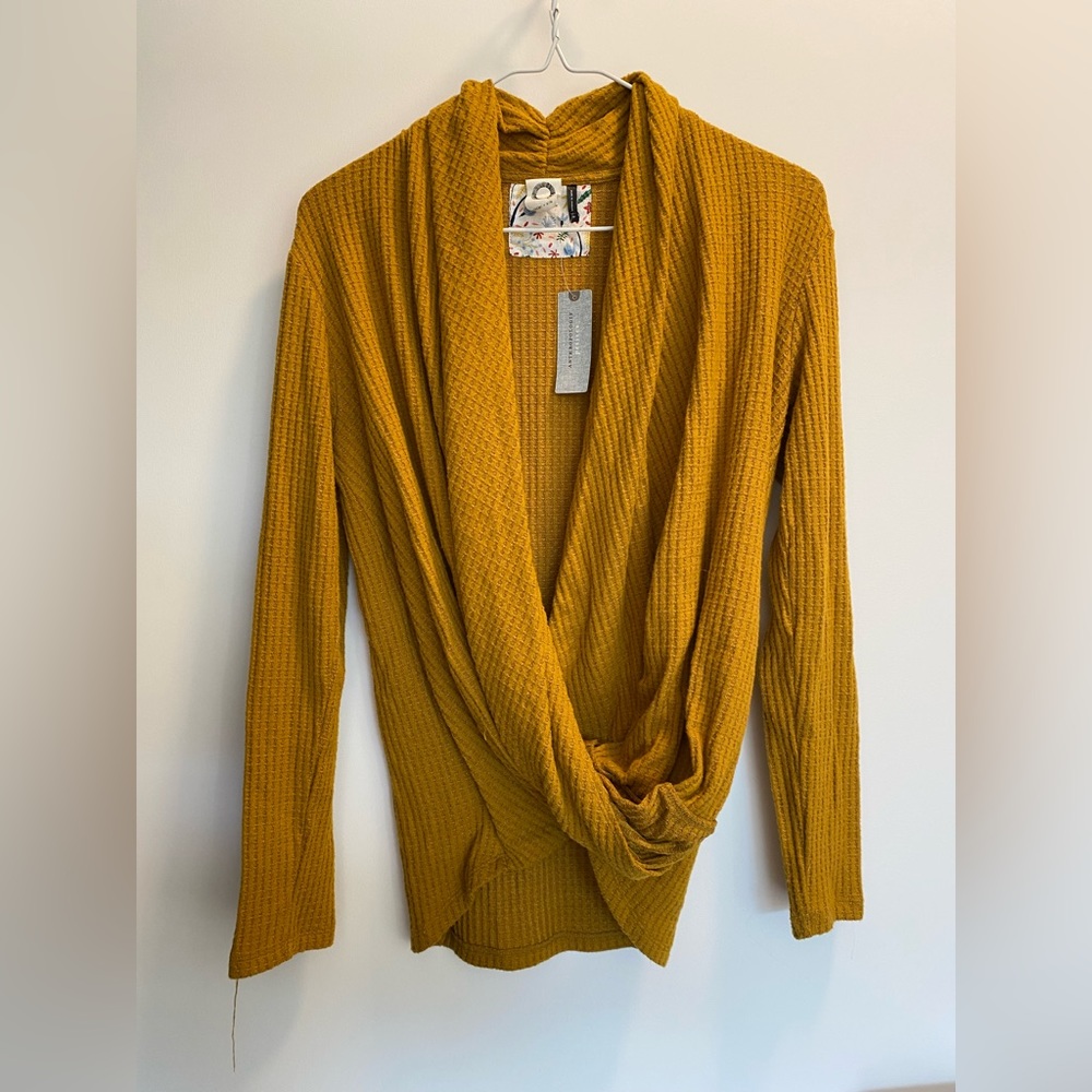 Anthropologie twist sweater with tags still on!